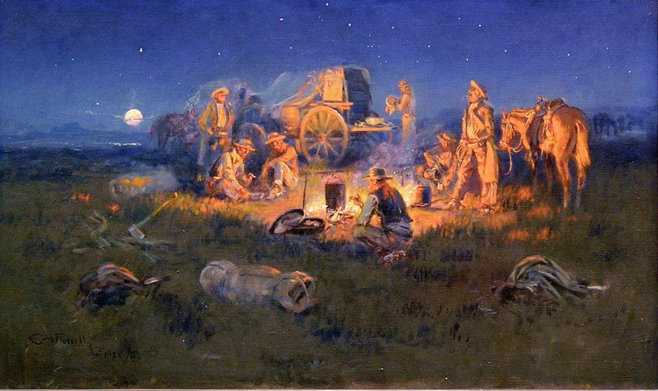 Charles M Russell Laugh Kills Lonesome