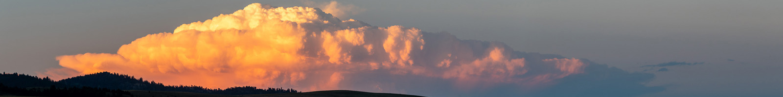 Sunset over Red Ants Pants